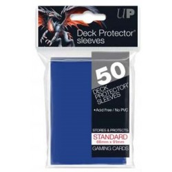 Ultra Pro Standard Card Sleeves Blue Standard (50ct) Standard Size Card Sleeves